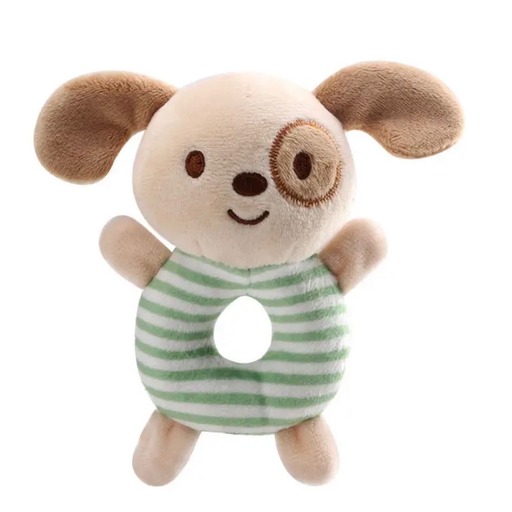 2 Pcs. Baby Rattles 0-6 Months: Soft Rattle Toy for Babies.